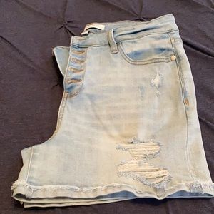 Judy blue denim shorts